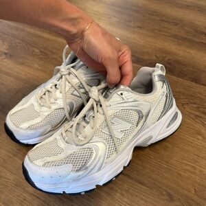 NEW BALANCE M 530 metallic sneakers